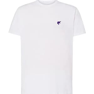 CAMISETA AME BLANCA-MORADA